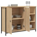 VidaXL Szafka, dąb sonoma, 100x33x75 cm, materiał drewnopochodny