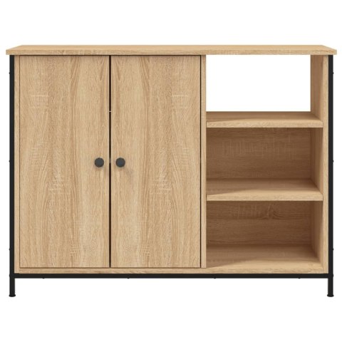 VidaXL Szafka, dąb sonoma, 100x33x75 cm, materiał drewnopochodny VidaXL Szafka, dąb sonoma, 100x33x75 cm, materiał drewnopochodny