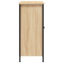 VidaXL Szafka, dąb sonoma, 100x33x75 cm, materiał drewnopochodny