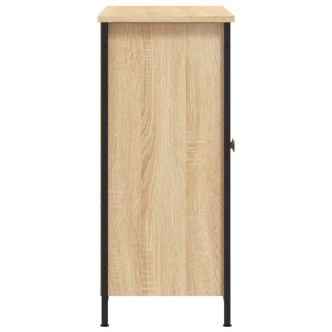 VidaXL Szafka, dąb sonoma, 100x33x75 cm, materiał drewnopochodny VidaXL Szafka, dąb sonoma, 100x33x75 cm, materiał drewnopochodny