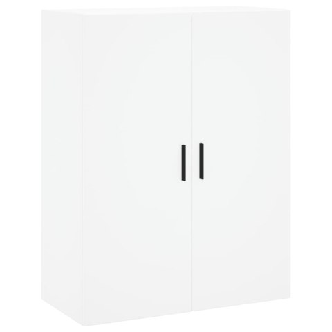 VidaXL Witrynka, biała, 69,5x34x180 cm, materiał drewnopochodny VidaXL Witrynka, biała, 69,5x34x180 cm, materiał drewnopochodny