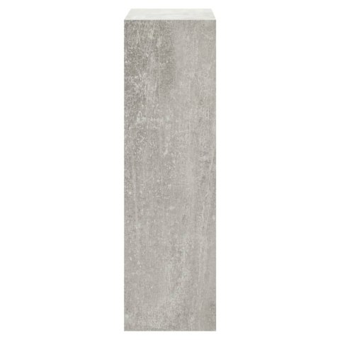 VidaXL Szafka na buty, szarość betonu, 63x24x81 cm VidaXL Szafka na buty, szarość betonu, 63x24x81 cm