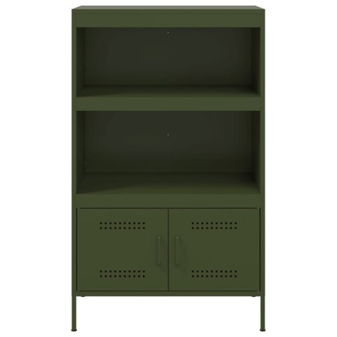 VidaXL Szafka, oliwkowa, 68x39x113 cm, stal VidaXL Szafka, oliwkowa, 68x39x113 cm, stal