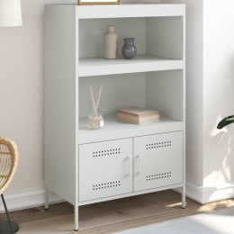 VidaXL Szafka, biała, 68x39x113 cm, stal
