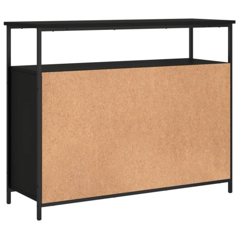 Szafka, czarna, 100x35x80 cm, materiał drewnopochodny Szafka, czarna, 100x35x80 cm, materiał drewnopochodny