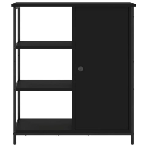 VidaXL Szafka, czarna, 70x30x80 cm, materiał drewnopochodny VidaXL Szafka, czarna, 70x30x80 cm, materiał drewnopochodny