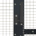  Woliera, antracytowa, 1,79x6x1,85 m, aluminium