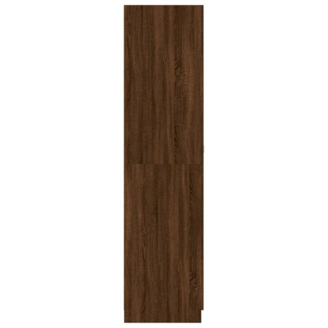 VidaXL Szafa, brązowy dąb, 90x52x200 cm, materiał drewnopochodny VidaXL Szafa, brązowy dąb, 90x52x200 cm, materiał drewnopochodny