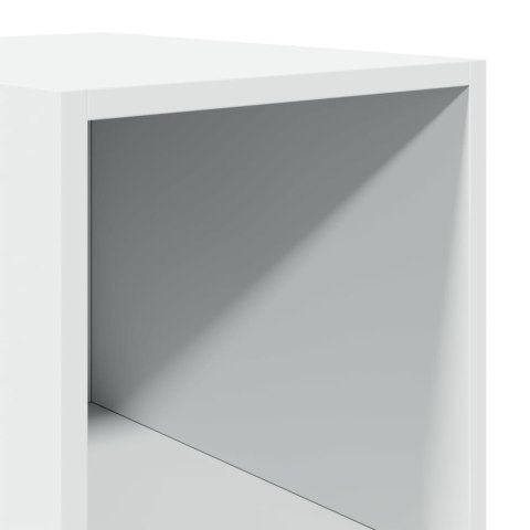 VidaXL Wysoka szafka, biała, 30x41x185 cm, materiał drewnopochodny VidaXL Wysoka szafka, biała, 30x41x185 cm, materiał drewnopochodny