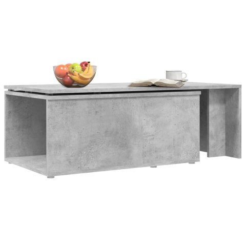 VidaXL Stolik kawowy, szarość betonu, 150x50x35 cm VidaXL Stolik kawowy, szarość betonu, 150x50x35 cm