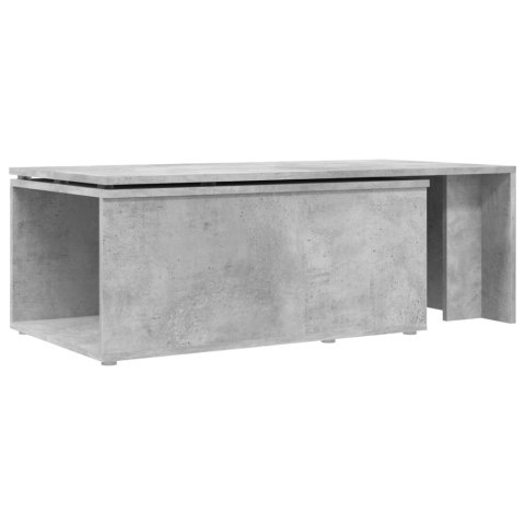 VidaXL Stolik kawowy, szarość betonu, 150x50x35 cm VidaXL Stolik kawowy, szarość betonu, 150x50x35 cm