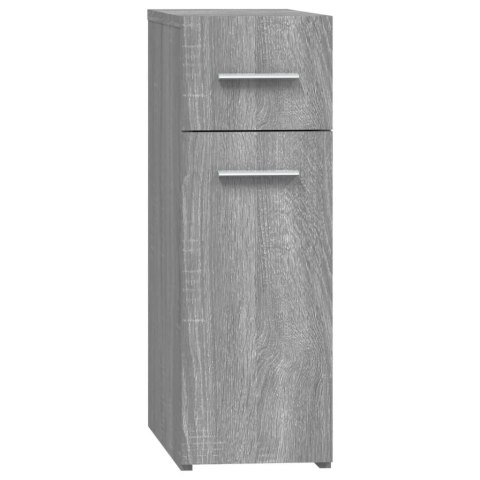 VidaXL Szafka apteczna, szary dąb sonoma, 20x45,5x60 cm VidaXL Szafka apteczna, szary dąb sonoma, 20x45,5x60 cm