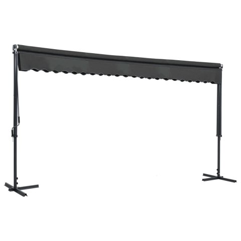 VidaXL Zadaszenie wolnostojące, 500x300 cm, antracytowe VidaXL Zadaszenie wolnostojące, 500x300 cm, antracytowe