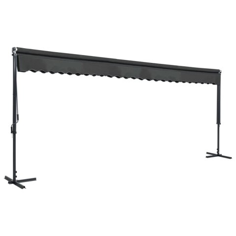VidaXL Zadaszenie wolnostojące, 600x300 cm, antracytowe VidaXL Zadaszenie wolnostojące, 600x300 cm, antracytowe