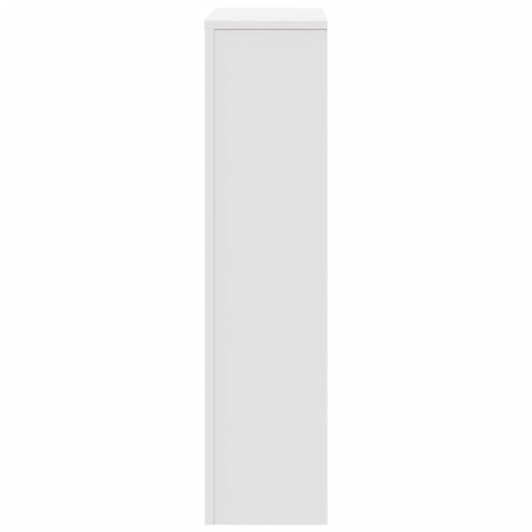 Osłona na grzejnik, biała, 104x20x82cm, materiał drewnopochodny Osłona na grzejnik, biała, 104x20x82cm, materiał drewnopochodny