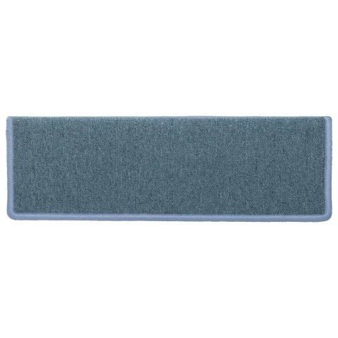 VidaXL Nakładki na schody, 15 szt., 65x21x4 cm, niebieskie VidaXL Nakładki na schody, 15 szt., 65x21x4 cm, niebieskie