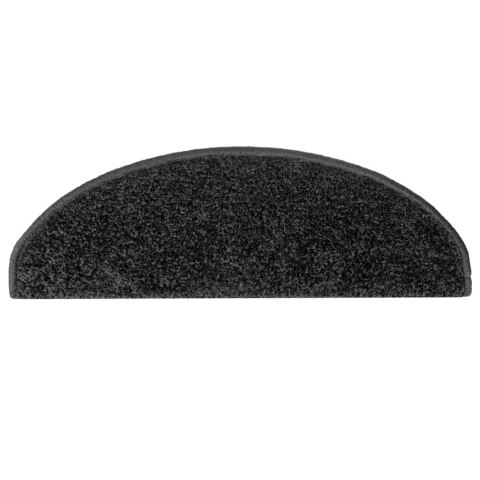 VidaXL Nakładki na schody, 15 szt., czarne, 65x21x4 cm VidaXL Nakładki na schody, 15 szt., czarne, 65x21x4 cm
