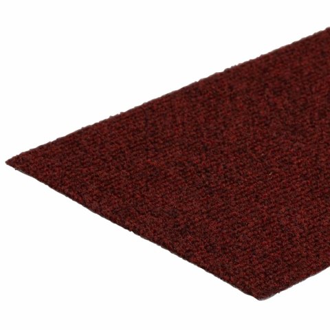 Samoprzylepne nakładki na schody, 15 szt., 60x25 cm, czerwone Samoprzylepne nakładki na schody, 15 szt., 60x25 cm, czerwone