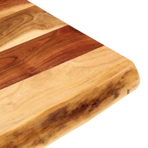 Blat łazienkowy, lite drewno akacjowe, 100x52x3,8 cm Blat łazienkowy, lite drewno akacjowe, 100x52x3,8 cm