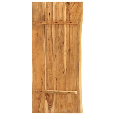 Blat łazienkowy, lite drewno akacjowe, 114x52x2,5 cm Blat łazienkowy, lite drewno akacjowe, 114x52x2,5 cm