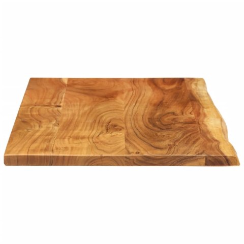 Blat łazienkowy, lite drewno akacjowe, 114x52x2,5 cm Blat łazienkowy, lite drewno akacjowe, 114x52x2,5 cm