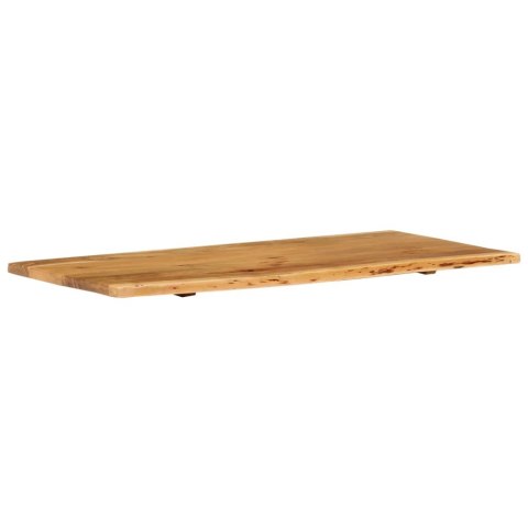 Blat łazienkowy, lite drewno akacjowe, 114x52x2,5 cm Blat łazienkowy, lite drewno akacjowe, 114x52x2,5 cm