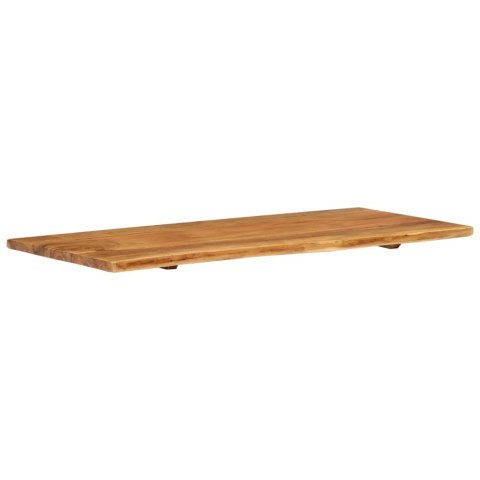 Blat łazienkowy, lite drewno akacjowe, 114x52x2,5 cm Blat łazienkowy, lite drewno akacjowe, 114x52x2,5 cm