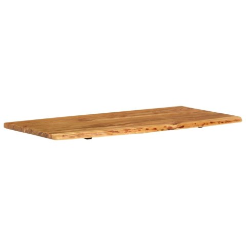 Blat łazienkowy, lite drewno akacjowe, 114x52x2,5 cm Blat łazienkowy, lite drewno akacjowe, 114x52x2,5 cm