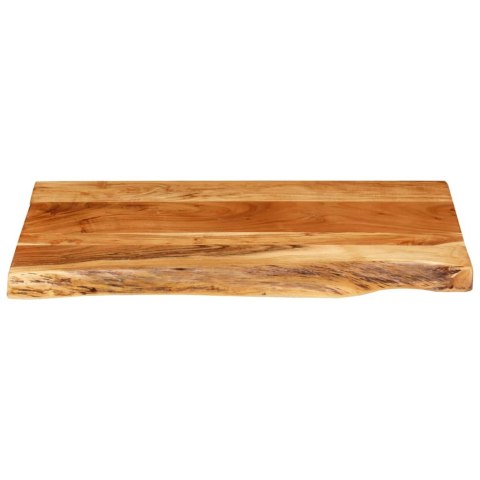 VidaXL Blat łazienkowy, lite drewno akacjowe, 80x52x3,8 cm VidaXL Blat łazienkowy, lite drewno akacjowe, 80x52x3,8 cm