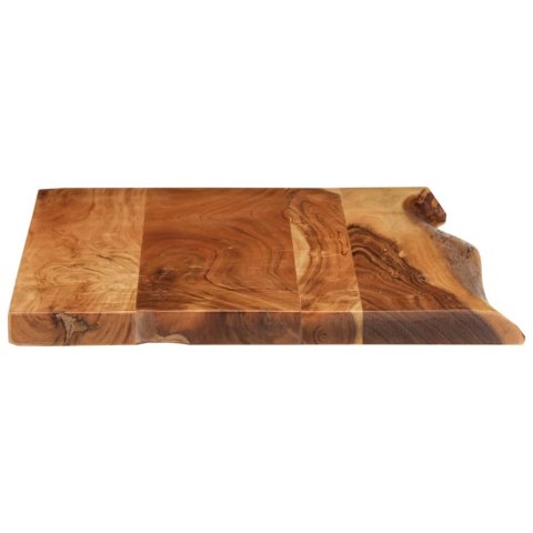 VidaXL Blat łazienkowy, lite drewno akacjowe, 80x52x3,8 cm VidaXL Blat łazienkowy, lite drewno akacjowe, 80x52x3,8 cm