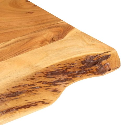 VidaXL Blat łazienkowy, lite drewno akacjowe, 80x52x3,8 cm VidaXL Blat łazienkowy, lite drewno akacjowe, 80x52x3,8 cm