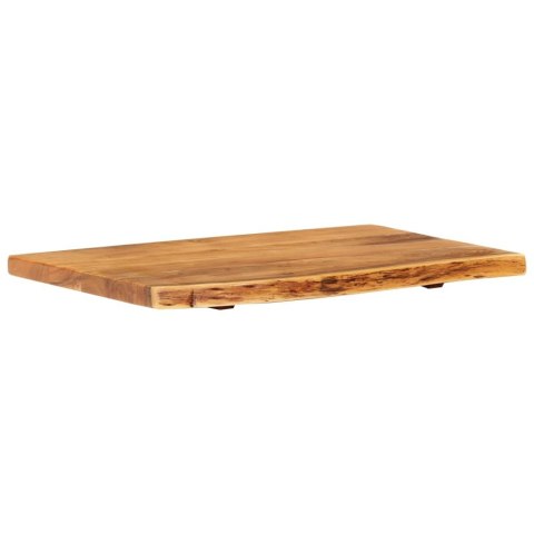 VidaXL Blat łazienkowy, lite drewno akacjowe, 80x52x3,8 cm VidaXL Blat łazienkowy, lite drewno akacjowe, 80x52x3,8 cm