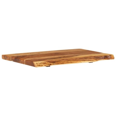 VidaXL Blat łazienkowy, lite drewno akacjowe, 80x52x3,8 cm VidaXL Blat łazienkowy, lite drewno akacjowe, 80x52x3,8 cm