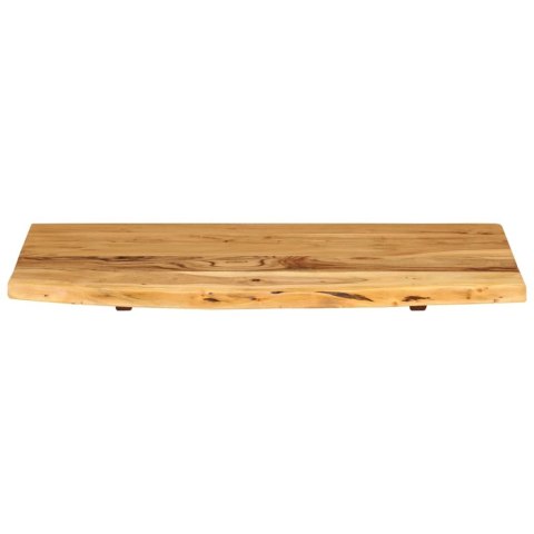 VidaXL Blat łazienkowy, lite drewno akacjowe, 80x52x2,5 cm VidaXL Blat łazienkowy, lite drewno akacjowe, 80x52x2,5 cm