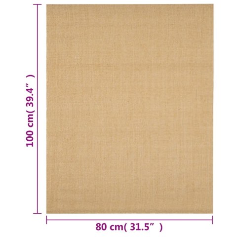 Dywanik, naturalny sizal, 80x100 cm Dywanik, naturalny sizal, 80x100 cm