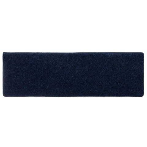 VidaXL Nakładki na schody, 15 szt., igłowane, 65x21x4 cm, niebieskie VidaXL Nakładki na schody, 15 szt., igłowane, 65x21x4 cm, niebieskie