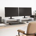  Podstawka pod monitor, biała, 100x27x10 cm