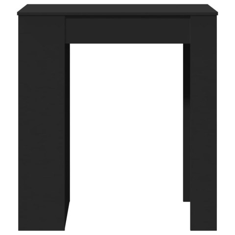 VidaXL Stolik barowy z półkami, czarny, 95x47x103,5 cm VidaXL Stolik barowy z półkami, czarny, 95x47x103,5 cm
