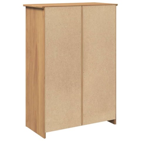 VidaXL Szafka na buty Panama, 80x40x114 cm, lite drewno sosnowe VidaXL Szafka na buty Panama, 80x40x114 cm, lite drewno sosnowe