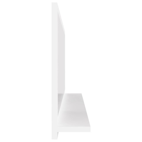 VidaXL Lustro łazienkowe, białe 90x10,5x37 cm, materiał drewnopochodny VidaXL Lustro łazienkowe, białe 90x10,5x37 cm, materiał drewnopochodny