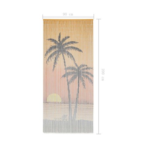Zasłona na drzwi, bambus, 90 x 200 cm Zasłona na drzwi, bambus, 90 x 200 cm