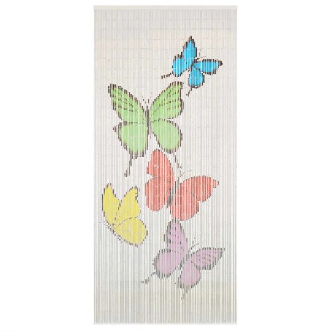 VidaXL Zasłona na drzwi, bambus, 90 x 200 cm VidaXL Zasłona na drzwi, bambus, 90 x 200 cm