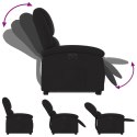 VidaXL Podnoszony fotel masujący, elektryczny, rozkładany, czarny