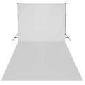 VidaXL Zestaw studyjny z lampami softbox, tłem i blendami