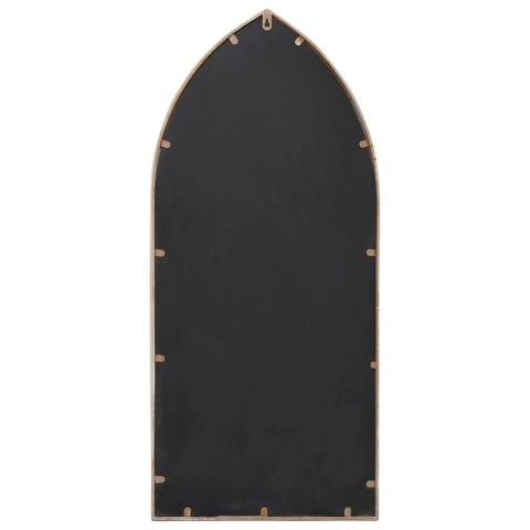 VidaXL Lustro do wnętrz, kolor piaskowy, 100x45 cm, żelazne VidaXL Lustro do wnętrz, kolor piaskowy, 100x45 cm, żelazne