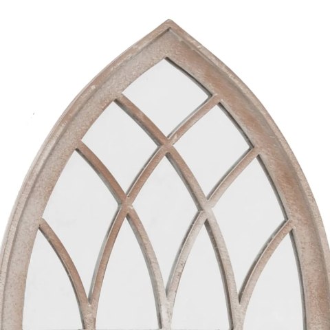 VidaXL Lustro do wnętrz, kolor piaskowy, 70x30 cm, żelazne VidaXL Lustro do wnętrz, kolor piaskowy, 70x30 cm, żelazne