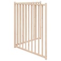 VidaXL Składana bramka zabezpieczająca dla psa, 2 panele, 160 cm
