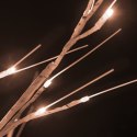 VidaXL Brzoza z oświetleniem, 72 ciepłe białe LED, 150 cm