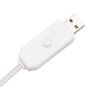 VidaXL Brzoza z oświetleniem, 72 ciepłe białe LED, 150 cm