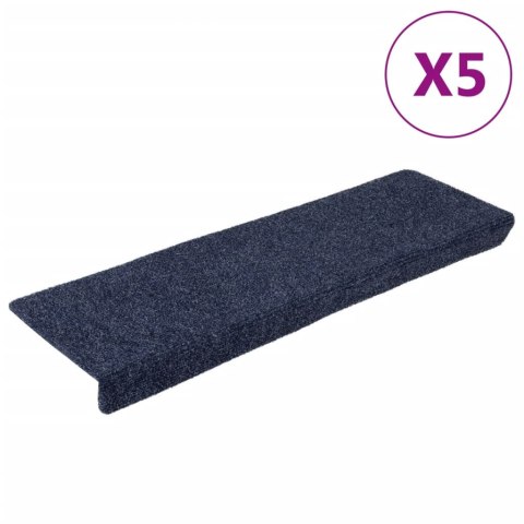 VidaXL Nakładki na schody, 5 szt., igłowane, 65x21x4 cm, antracytowe VidaXL Nakładki na schody, 5 szt., igłowane, 65x21x4 cm, antracytowe